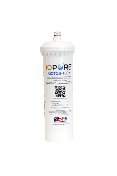 iOPURE QCTOS-10CK 3M Cuno® Replacement CTOS Cartridge